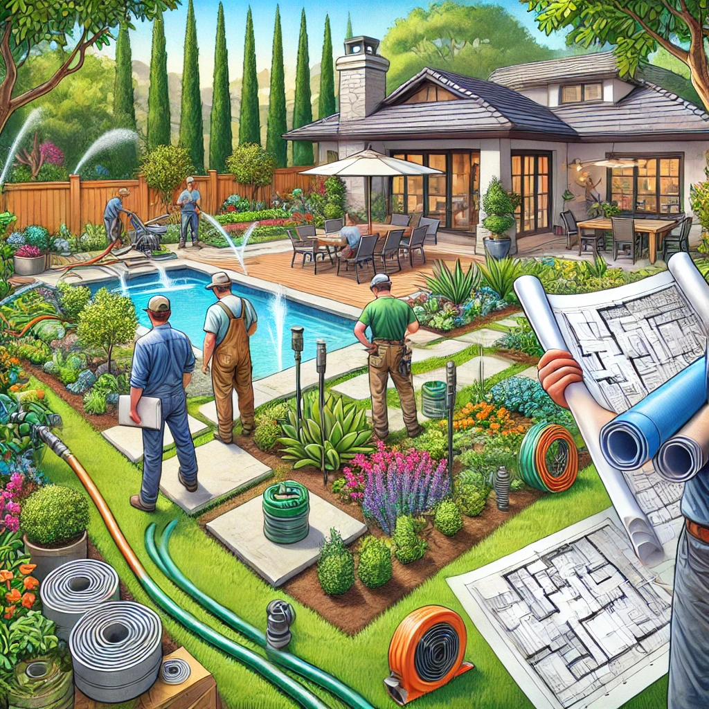 The Process of Landscape Design & Build in Poway, CA