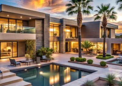 Modern North County San Diego design-build landscaping design